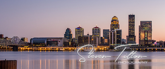 Louisville, Kentucky Skyline Panoramic