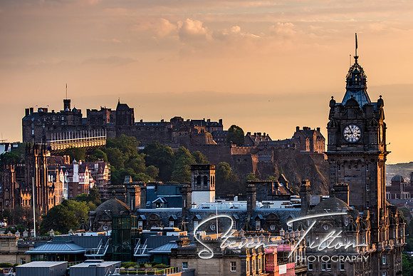 Sunset Views from Calton Hill