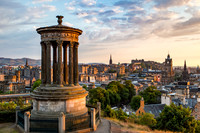 Calton Hill at Sunset