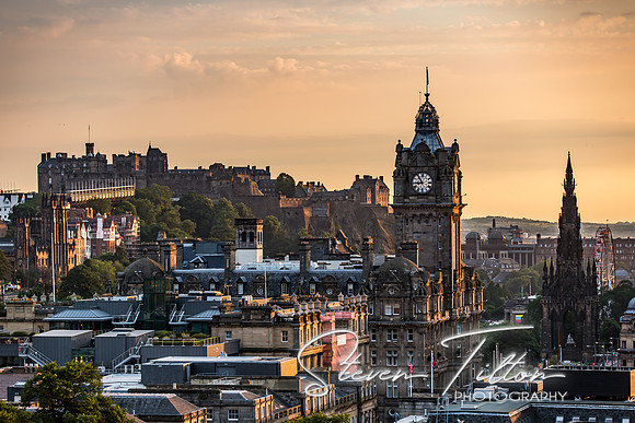 Sunset Views from Calton Hill