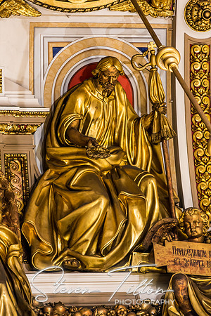 Saint Isaac's Cathedral or Isaakievskiy Sobor in Saint Petersburg, Russia, is the largest Russian Orthodox cathedral in the city.