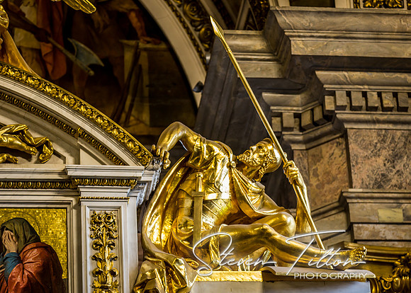 Saint Isaac's Cathedral or Isaakievskiy Sobor in Saint Petersburg, Russia, is the largest Russian Orthodox cathedral in the city.