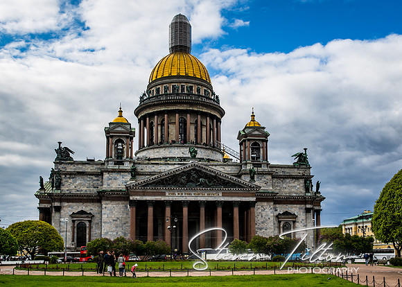 Saint Isaac's Cathedral or Isaakievskiy Sobor in Saint Petersburg, Russia, is the largest Russian Orthodox cathedral in the city.