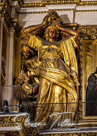 Saint Isaac's Cathedral or Isaakievskiy Sobor in Saint Petersburg, Russia, is the largest Russian Orthodox cathedral in the city.