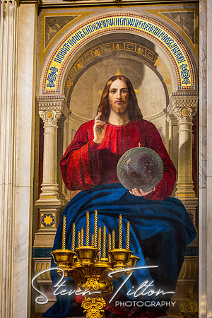 Saint Isaac's Cathedral or Isaakievskiy Sobor in Saint Petersburg, Russia, is the largest Russian Orthodox cathedral in the city.