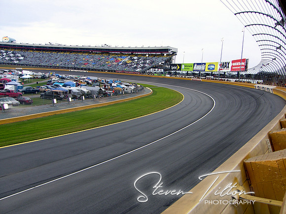 Charlotte Moter Speedway Turn Three