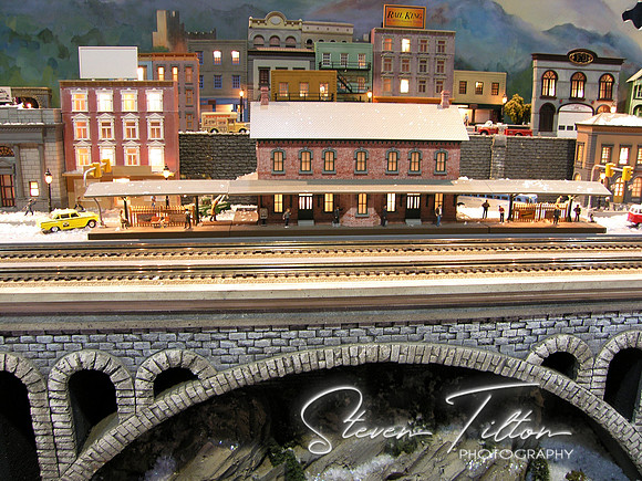 Model Train Bridge
