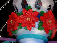 Poinsettia Sculpture