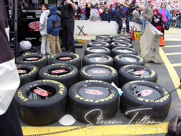 Pit at Charlotte Motor Speedway