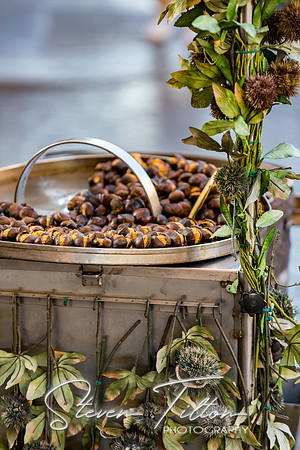 Roasted Chesnuts at The Spanish Steps