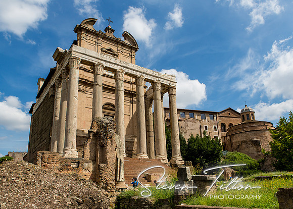 The Temple of Antoninus and Faustina