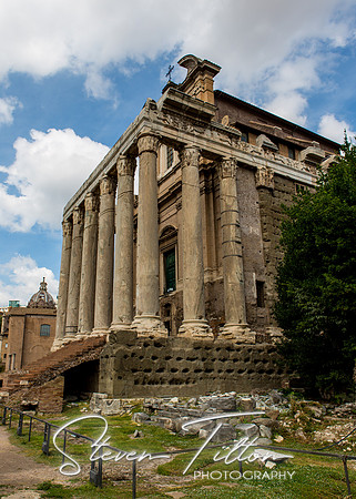 The Temple of Antoninus and Faustina