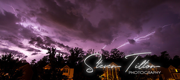 Wake Forest, NC Lightning Storm