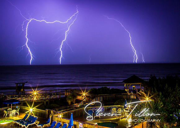 Wrightsville Beach, NC Thunderstorm