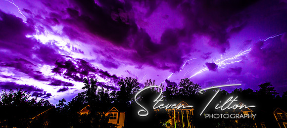 Wake Forest, NC Lightning Storm