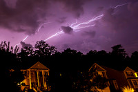 Wake Forest, NC Lightning Storm
