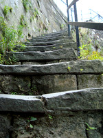 Stone steps leading upwards
