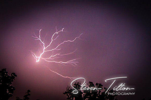 Wake Forest, NC Lightning Storm