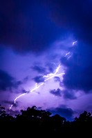 Wake Forest, NC Lightning Storm