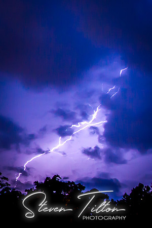 Wake Forest, NC Lightning Storm