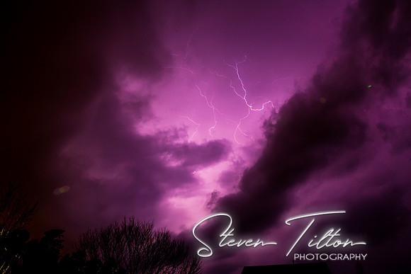 Wake Forest, NC Lightning Storm