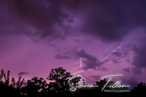 Wake Forest, NC Lightning Storm
