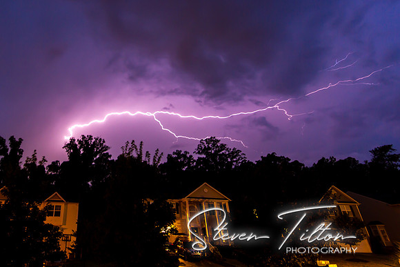 Wake Forest, NC Lightning Storm