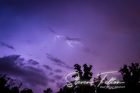 Wake Forest, NC Lightning Storm