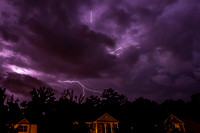 Wake Forest, NC Lightning Storm