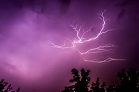 Wake Forest, NC Lightning Storm