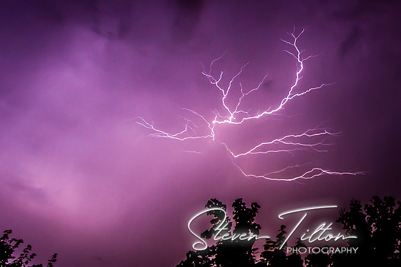 Wake Forest, NC Lightning Storm