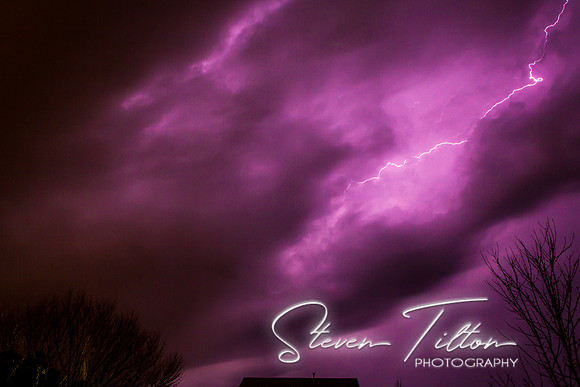 Wake Forest, NC Lightning Storm