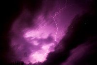 Wake Forest, NC Lightning Storm