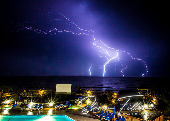 Wrightsville Beach, NC Thunderstorm