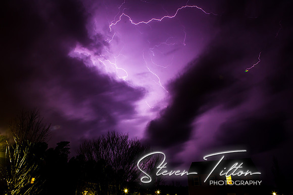 Wake Forest, NC Lightning Storm