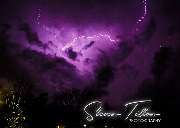 Wake Forest, NC Lightning Storm