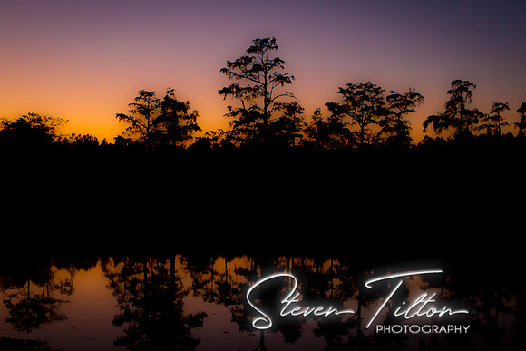 Sunset Over The marsh
