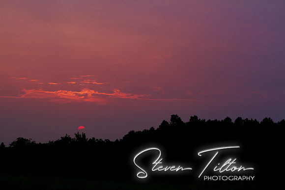 Sunset Over Roanoke