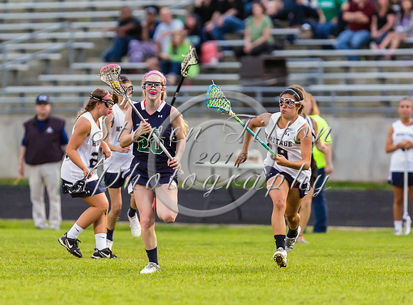Leesville @ Heritage Girls Lacrosse