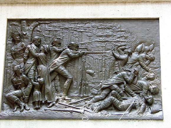Civil War Bronze Plaque