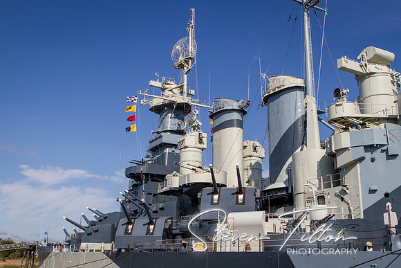 The USS North Carolina Battleship