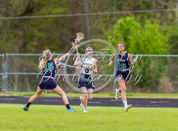 Leesville @ Heritage Girls Lacrosse