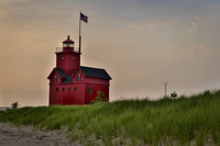 Big Red Holland Harbor Lighthouse