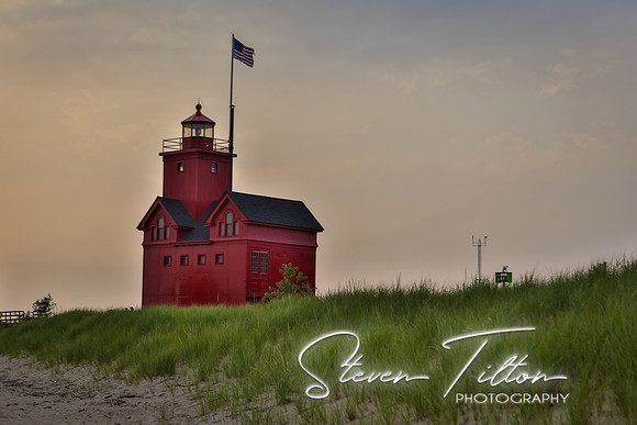 Big Red Holland Harbor Lighthouse