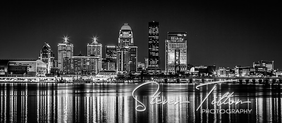 Louisville, Kentucky Skyline Panoramic