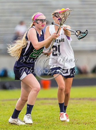 Leesville @ Heritage Girls Lacrosse