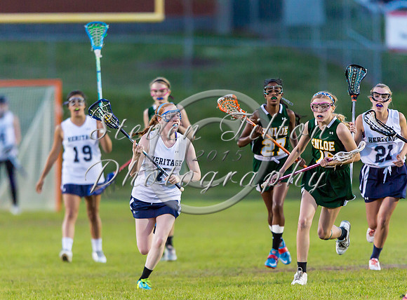 Enloe @ Heritage Varsity Girls Lacrosse
