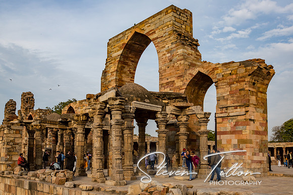 Quwwatul Islam Masjid inside Qutab Minar