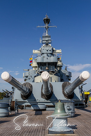 The USS North Carolina Battleship