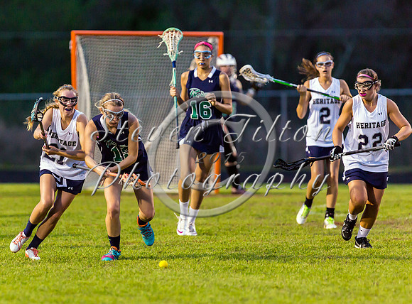 Leesville @ Heritage Girls Lacrosse